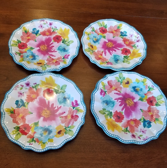 The Pioneer Woman Other - Pioneer woman Breezy blossom/salad plate set